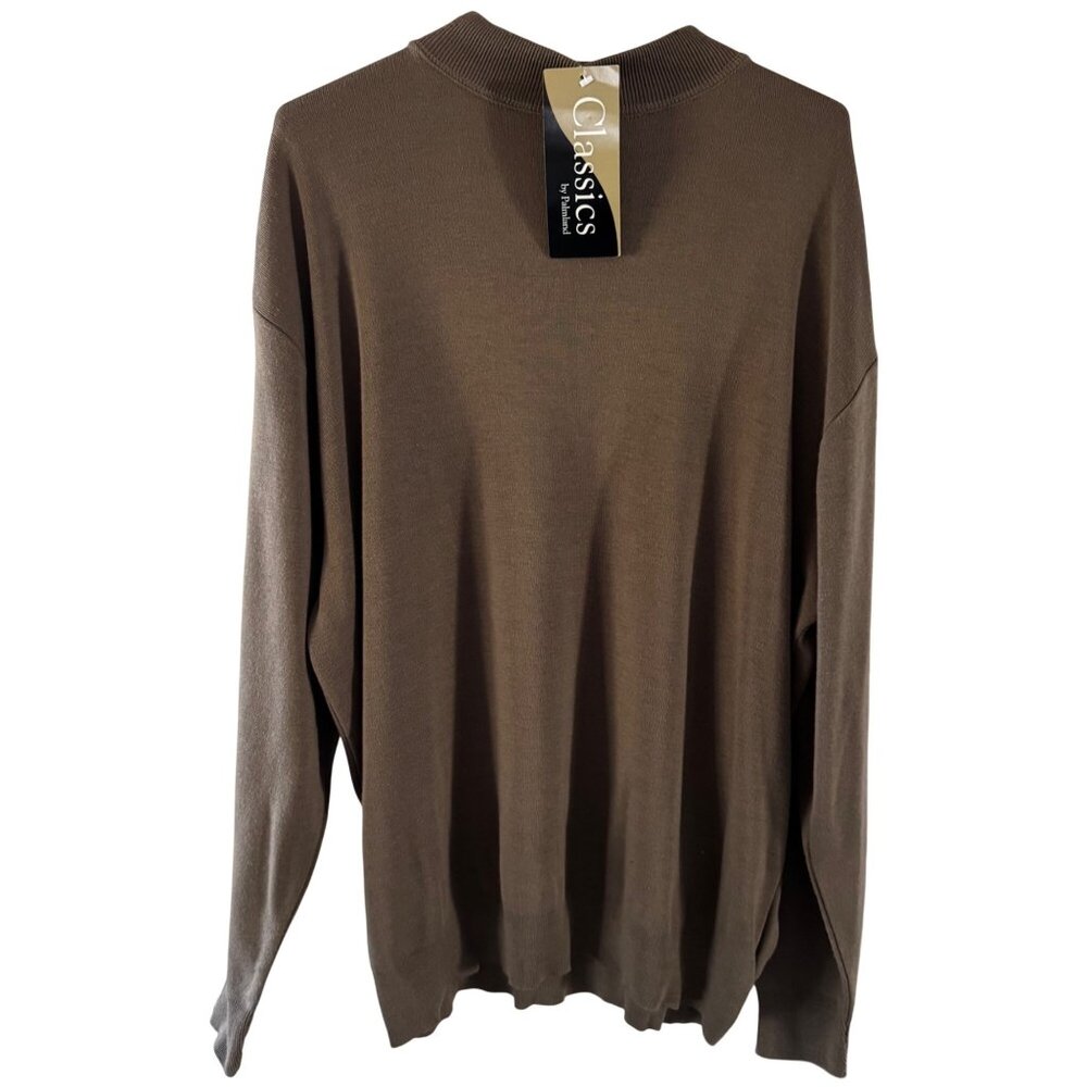 Classics By Palmland Pullover Sweater Crew Neck Long Sleeve Acrylic NEW